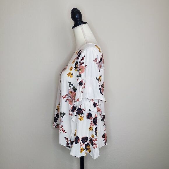 Sanctuary Bianca Floral Blouse Small - Picture 4 of 7